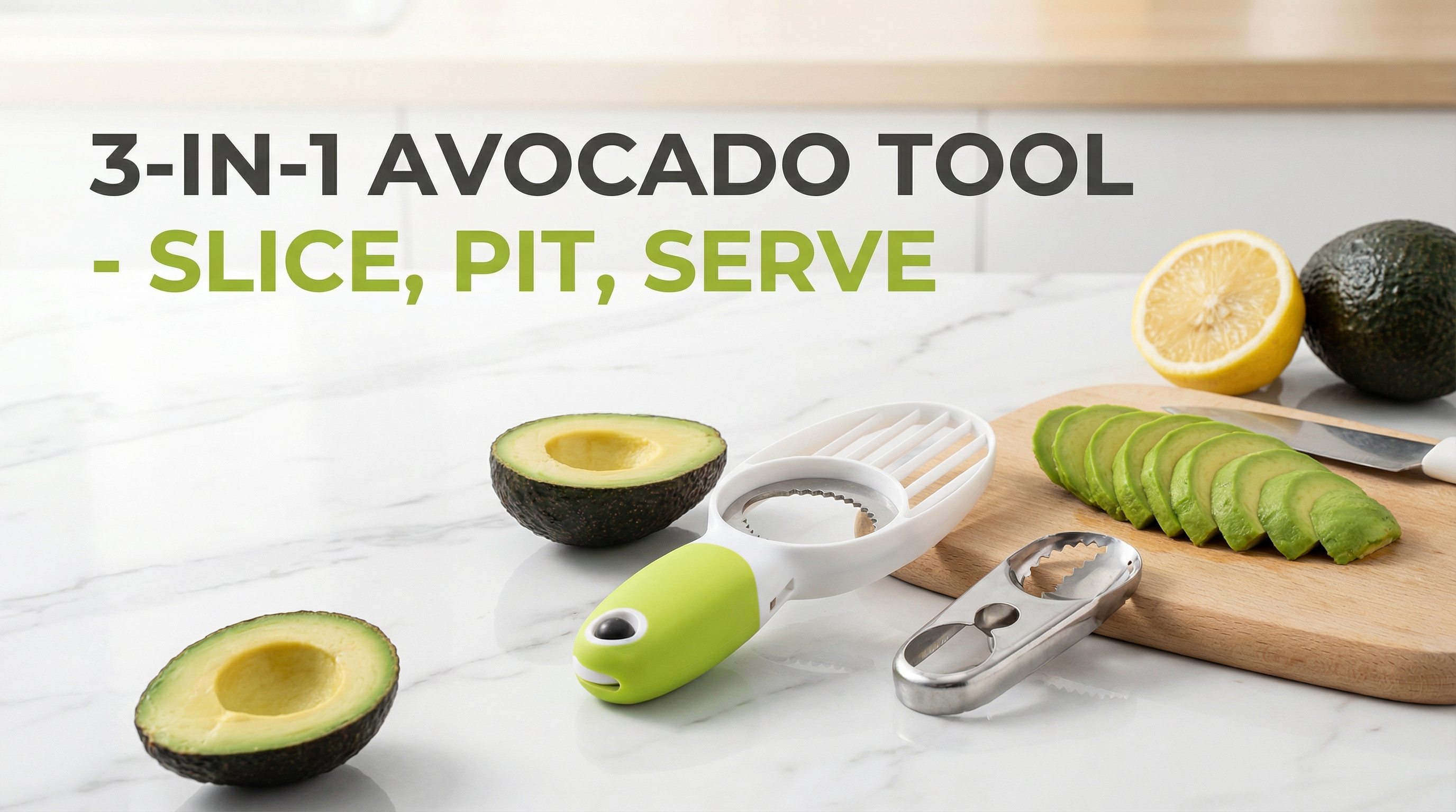 Avocado Slicer, Pitter & Scooper | ManaFit