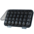 28 - Slot/21 - Slot Weekly Pill Organizer — Morning, Noon & Night Vitamins & Supplements Case - ManaFit