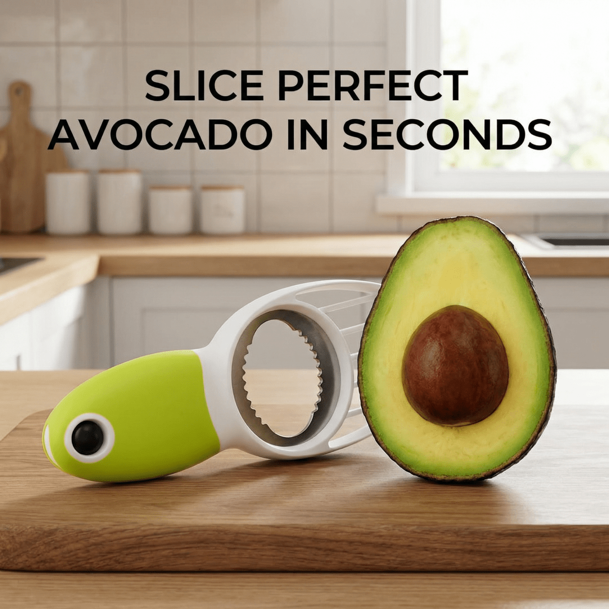 3 - in - 1 Avocado Tool — Avocado Slicer, Pitter & Scooper for Fitness Meal Prep - ManaFit