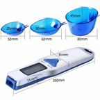 Digital Measuring Spoon — Electronic Kitchen Scale with 3 Interchangeable Spoons - ManaFit